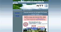 Desktop Screenshot of nguyentamthuong.com